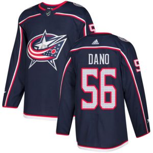Stunning Adidas Blue Jackets #56 Marko Dano Navy Blue Home Authentic Stitched Youth NHL Jersey perfect for game days