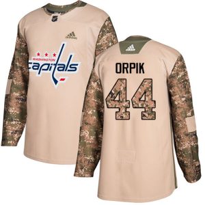 Sleek Adidas Capitals #44 Brooks Orpik Camo Authentic 2017 Veterans Day Stitched Youth NHL Jersey to complete your fan gear collection