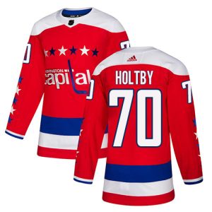 Amazing Adidas Capitals #70 Braden Holtby Red Alternate Authentic Stitched Youth NHL Jersey for die - hard hockey fans
