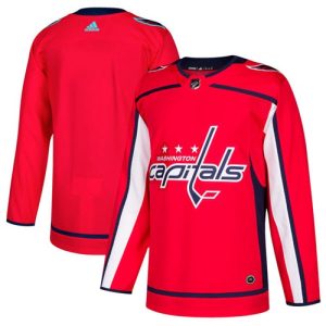 Stylish Adidas Capitals Blank Red Home Authentic Stitched NHL Jersey to complete your fan gear collection