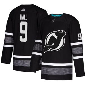 Amazing Adidas Devils #9 Taylor Hall Black Authentic 2019 All Star Stitched NHL Jersey for die - hard hockey fans