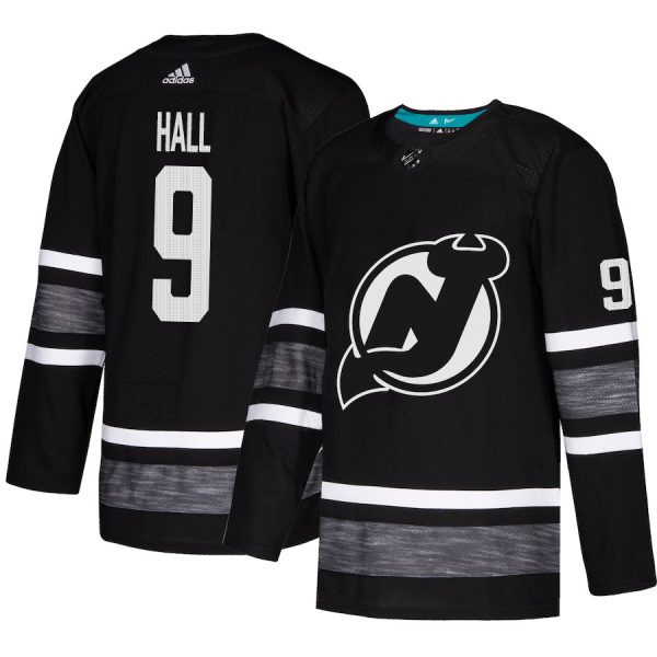 Amazing Adidas Devils #9 Taylor Hall Black Authentic 2019 All Star Stitched NHL Jersey for die - hard hockey fans