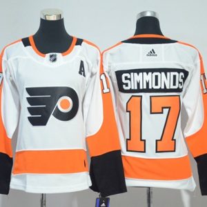 Stylish Adidas Flyers #17 Wayne Simmonds White Road Authentic Women's Stitched NHL Jersey a must - have for collectors