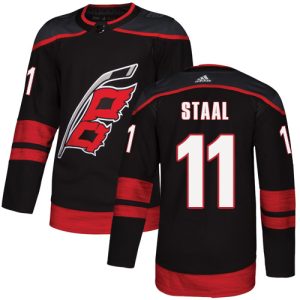 Unique Adidas Hurricanes #11 Jordan Staal Black Alternate Authentic Stitched NHL Jersey to show your team spirit