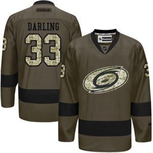 Stunning Adidas Hurricanes #33 Scott Darling Green Salute to Service Stitched Youth NHL Jersey a must - have for collectors