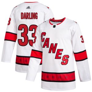 Impressive Adidas Hurricanes #33 Scott Darling White Road Authentic Stitched Youth NHL Jersey to stand out at the arena