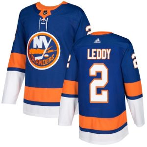 Stylish Adidas Islanders #2 Nick Leddy Royal Blue Home Authentic Stitched NHL Jersey a must - have for collectors
