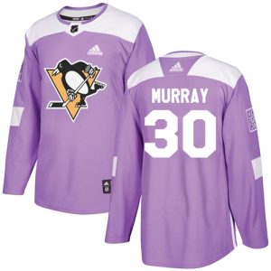 Impressive Adidas Penguins #30 Matt Murray Purple Authentic Fights Cancer Stitched Youth NHL Jersey to stand out at the arena