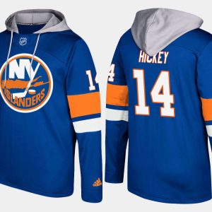 Gorgeous Islanders #14 Thomas Hickey Blue Name And Number Hoodie for ultimate sports enthusiasts