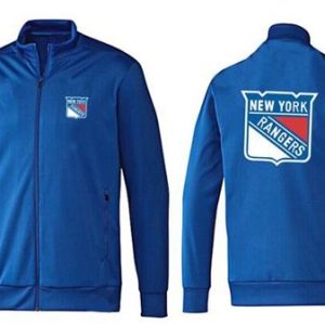 Gorgeous NHL New York Rangers Zip Jackets Blue 2 for ultimate sports enthusiasts