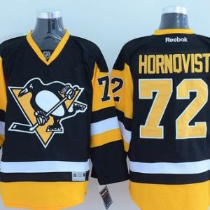 Fantastic Penguins #72 Patric Hornqvist Black Alternate Stitched NHL Jersey perfect for game days