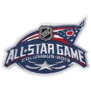 Unique Stitched 2013 NHL All Star Game Jersey Patch Columbus Blue Jackets a must - have for collectors