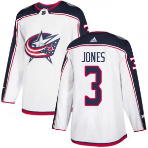 Gorgeous Adidas Blue Jackets #3 Seth Jones White Road Authentic Stitched Youth NHL Jersey to complete your fan gear collection