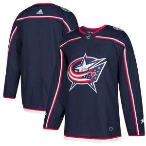 Amazing Adidas Blue Jackets Blank Navy Blue Home Authentic Stitched NHL Jersey for die - hard hockey fans