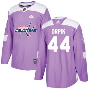 Amazing Adidas Capitals #44 Brooks Orpik Purple Authentic Fights Cancer Stitched Youth NHL Jersey perfect for game days