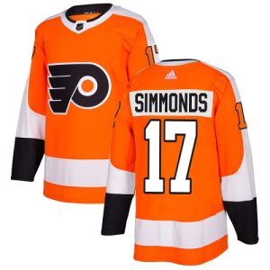 Amazing Adidas Flyers #17 Wayne Simmonds Orange Home Authentic Stitched Youth NHL Jersey for ultimate sports enthusiasts