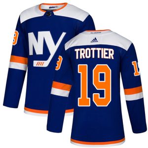 Sleek Adidas Islanders #19 Bryan Trottier Blue Authentic Alternate Stitched NHL Jersey to show your team spirit