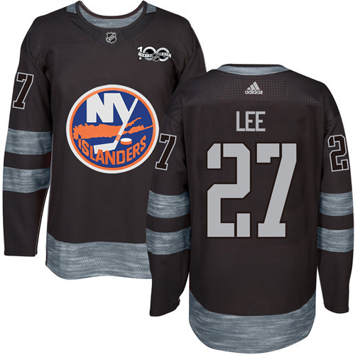 Amazing Adidas Islanders #27 Anders Lee Black 1917 2017 100th Anniversary Stitched NHL Jersey to complete your fan gear collection