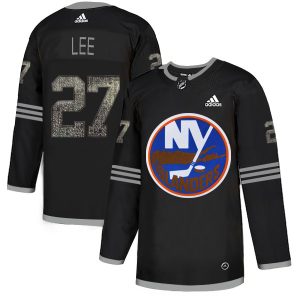 Impressive Adidas Islanders #27 Anders Lee Black Authentic Classic Stitched NHL Jersey for ultimate sports enthusiasts