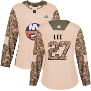 Unique Adidas Islanders #27 Anders Lee Camo Authentic 2017 Veterans Day Women's Stitched NHL Jersey perfect for game days