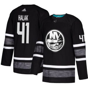 Gorgeous Adidas Islanders #41 Jaroslav Halak Black 2019 All Star Game Parley Authentic Stitched NHL Jersey to complete your fan gear collection