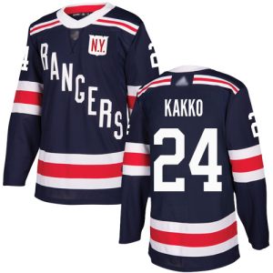 Impressive Adidas Rangers #24 Kaapo Kakko Navy Blue Authentic 2018 Winter Classic Stitched NHL Jersey for ultimate sports enthusiasts