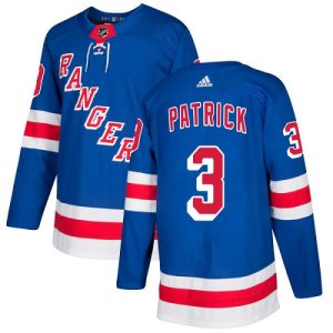 Unique Adidas Rangers #3 James Patrick Royal Blue Home Authentic Stitched NHL Jersey a must - have for collectors