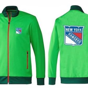 Unique NHL New York Rangers Zip Jackets Green for die - hard hockey fans