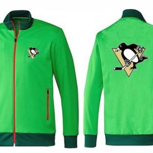 Gorgeous NHL Pittsburgh Penguins Zip Jackets Green 1 to stand out at the arena