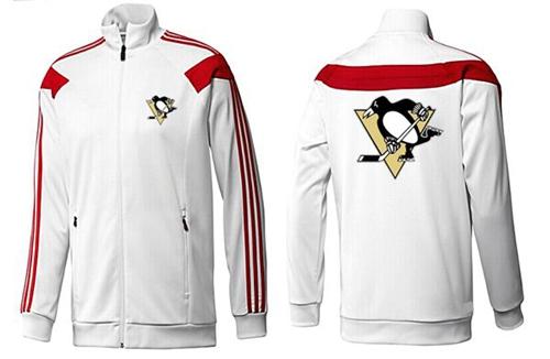 Amazing NHL Pittsburgh Penguins Zip Jackets White 2 to stand out at the arena