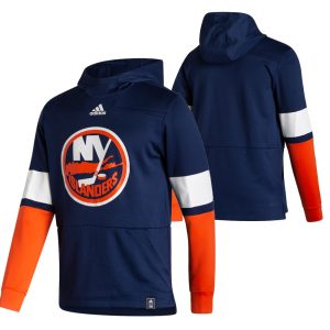 Amazing New York Islanders Blank Adidas Reverse Retro Pullover Hoodie Navy to stand out at the arena