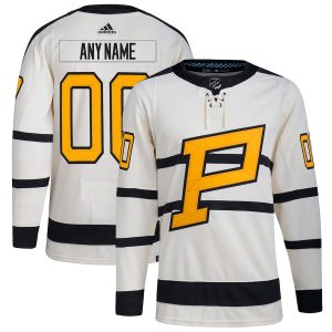 Fantastic Pittsburgh Penguins Men's adidas Cream 2023 Winter Classic Custom NHL Jersey to complete your fan gear collection