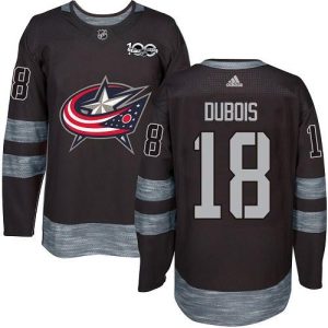 Stylish Adidas Blue Jackets #18 Pierre Luc Dubois Black 1917 2017 100th Anniversary Stitched NHL Jersey for ultimate sports enthusiasts