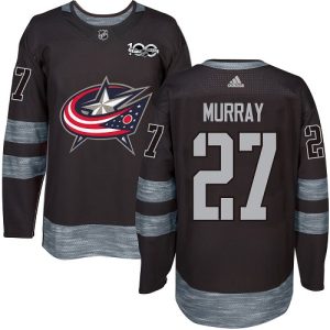 Impressive Adidas Blue Jackets #27 Ryan Murray Black 1917 2017 100th Anniversary Stitched NHL Jersey perfect for game days