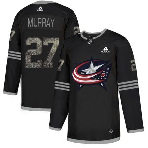Gorgeous Adidas Blue Jackets #27 Ryan Murray Black Authentic Classic Stitched NHL Jersey for ultimate sports enthusiasts