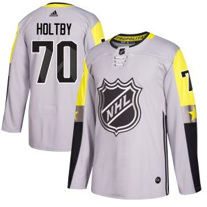 Stunning Adidas Capitals #70 Braden Holtby Gray 2018 All Star Metro Division Authentic Stitched Youth NHL Jersey for die - hard hockey fans