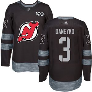 Amazing Adidas Devils #3 Ken Daneyko Black 1917 2017 100th Anniversary Stitched NHL Jersey to stand out at the arena