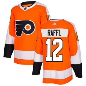 Impressive Adidas Flyers #12 Michael Raffl Orange Home Authentic Stitched NHL Jersey a must - have for collectors