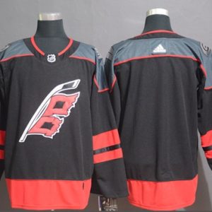 Amazing Adidas Hurricanes Blank Black Alternate Authentic Stitched NHL Jersey for die - hard hockey fans
