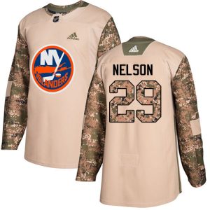 Unique Adidas Islanders #29 Brock Nelson Camo Authentic 2017 Veterans Day Stitched Youth NHL Jersey to stand out at the arena