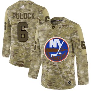 Unique Adidas Islanders #6 Ryan Pulock Camo Authentic Stitched NHL Jersey to stand out at the arena