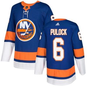 Unique Adidas Islanders #6 Ryan Pulock Royal Blue Home Authentic Stitched NHL Jersey perfect for game days