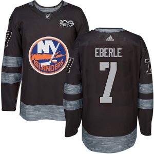 Sleek Adidas Islanders #7 Jordan Eberle Black 1917 2017 100th Anniversary Stitched NHL Jersey to stand out at the arena