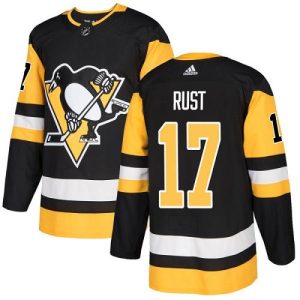 Fantastic Adidas Penguins #17 Bryan Rust Black Home Authentic Stitched Youth NHL Jersey perfect for game days