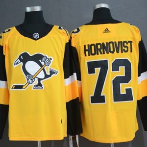 Unique Adidas Penguins #72 Patric Hornqvist Gold Alternate Authentic Stitched NHL Jersey perfect for game days