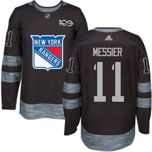 Amazing Adidas Rangers #11 Mark Messier Black 1917 2017 100th Anniversary Stitched NHL Jersey to stand out at the arena