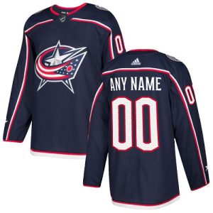Gorgeous Men's Adidas Blue Jackets Personalized Authentic Navy Blue Home NHL Jersey a must - have for collectors