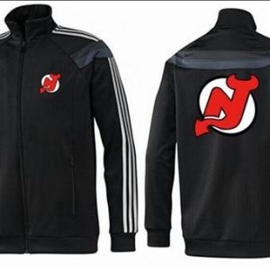Sleek NHL New Jersey Devils Zip Jackets Black 2 for die - hard hockey fans