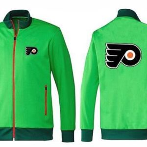 Fantastic NHL Philadelphia Flyers Zip Jackets Green to stand out at the arena
