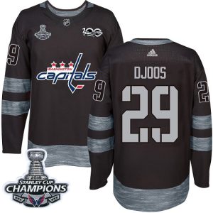Stylish Adidas Capitals #29 Christian Djoos Black 1917 2017 100th Anniversary Stanley Cup Final Champions Stitched NHL Jersey perfect for game days